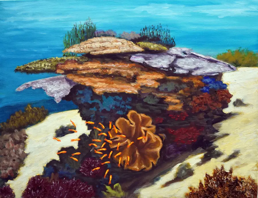 25 Corail et sable